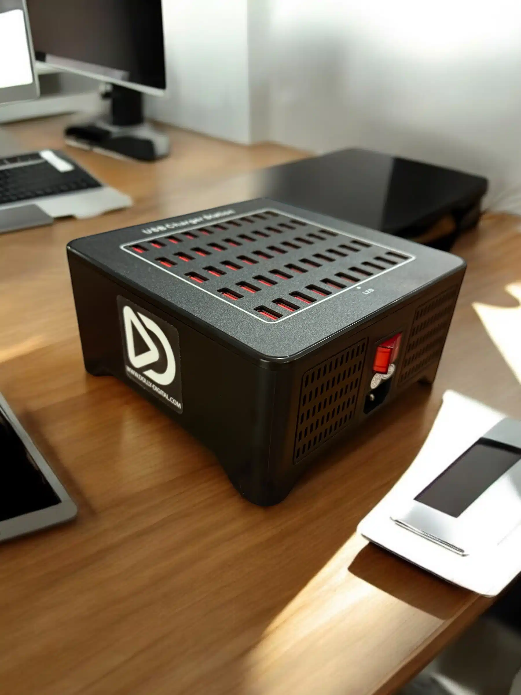 50-Port-Ladestation USB-50-250W-2A