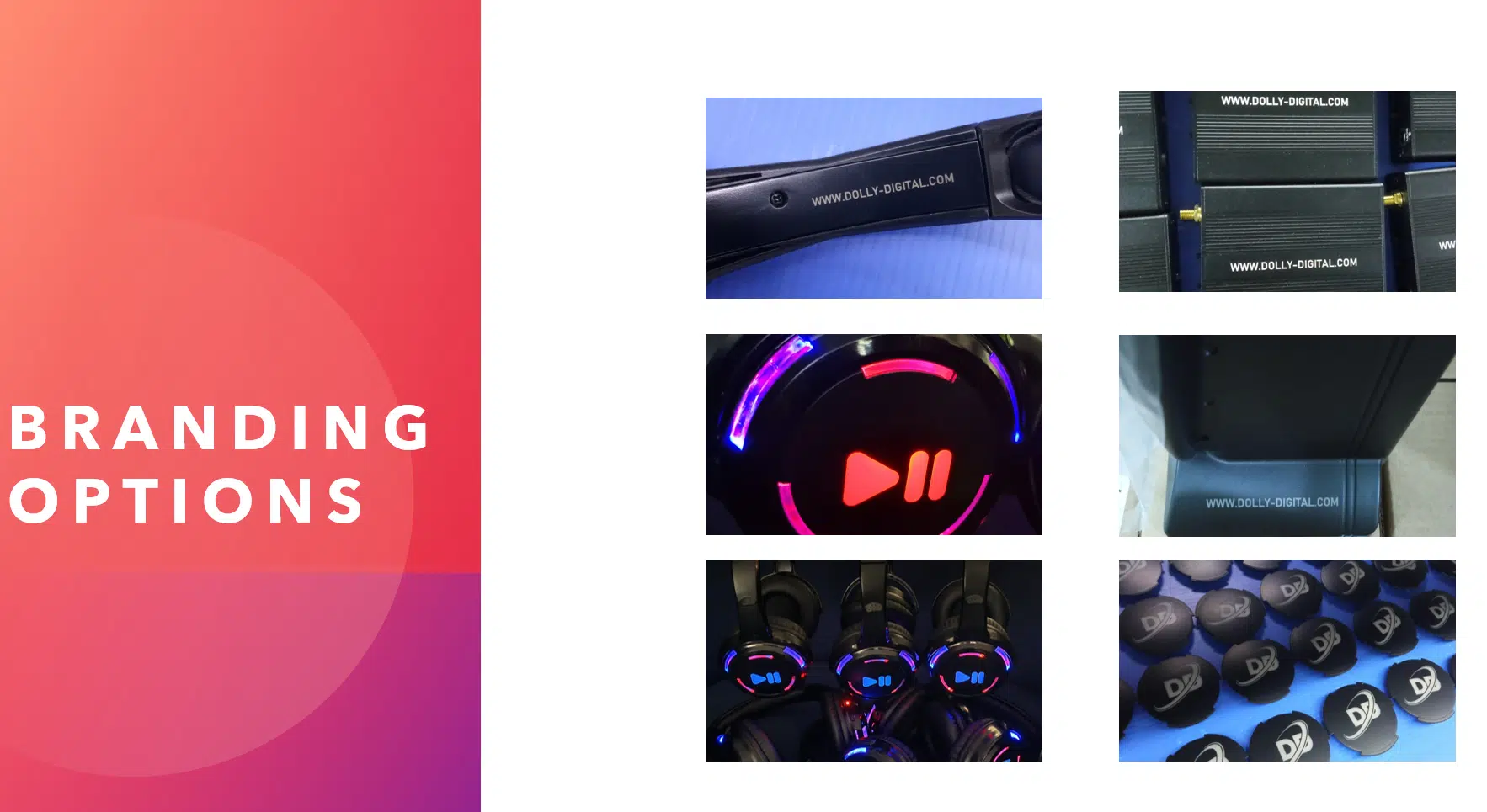 Branding options