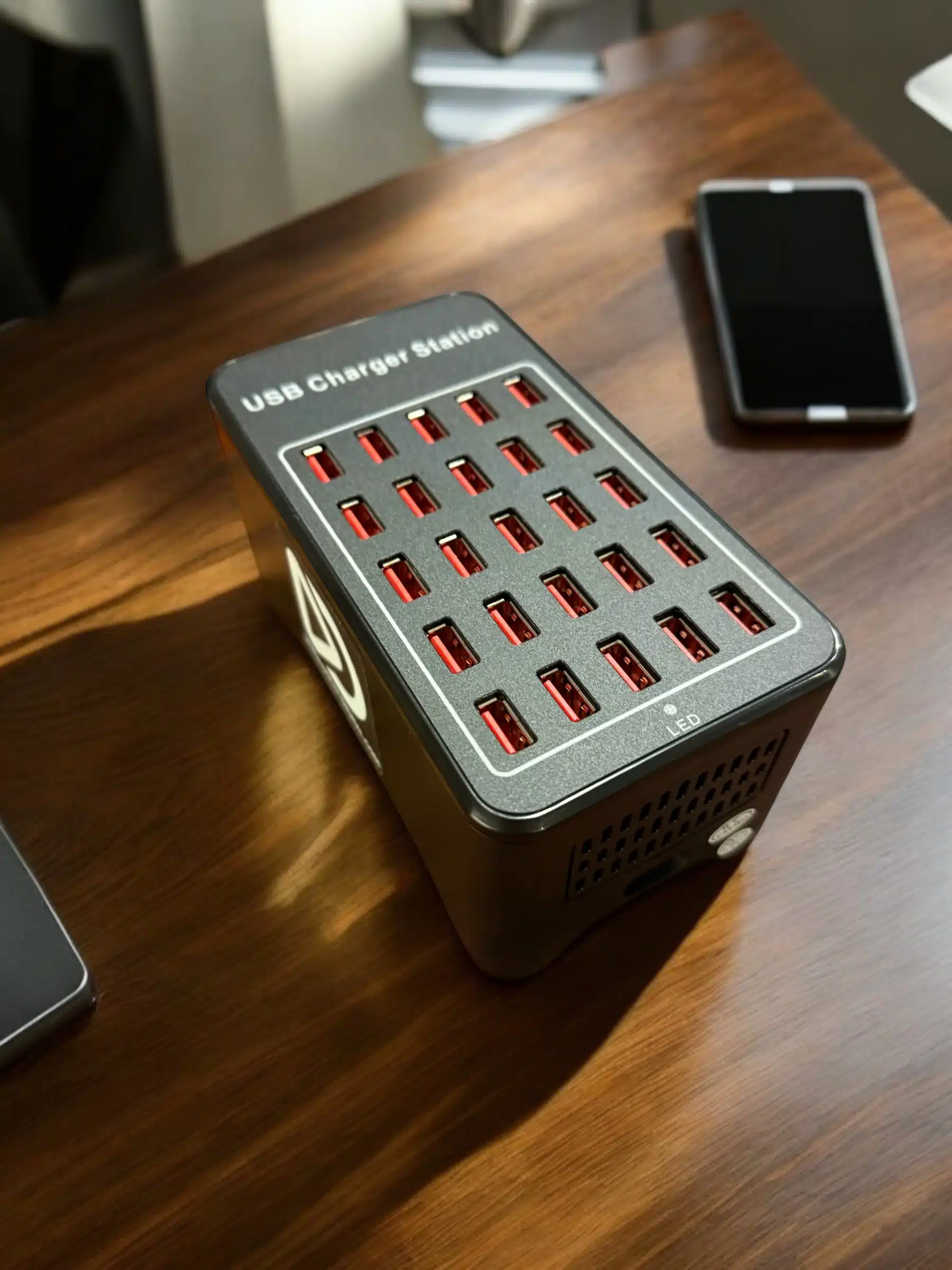 25-Port-Ladestation USB-25-150W