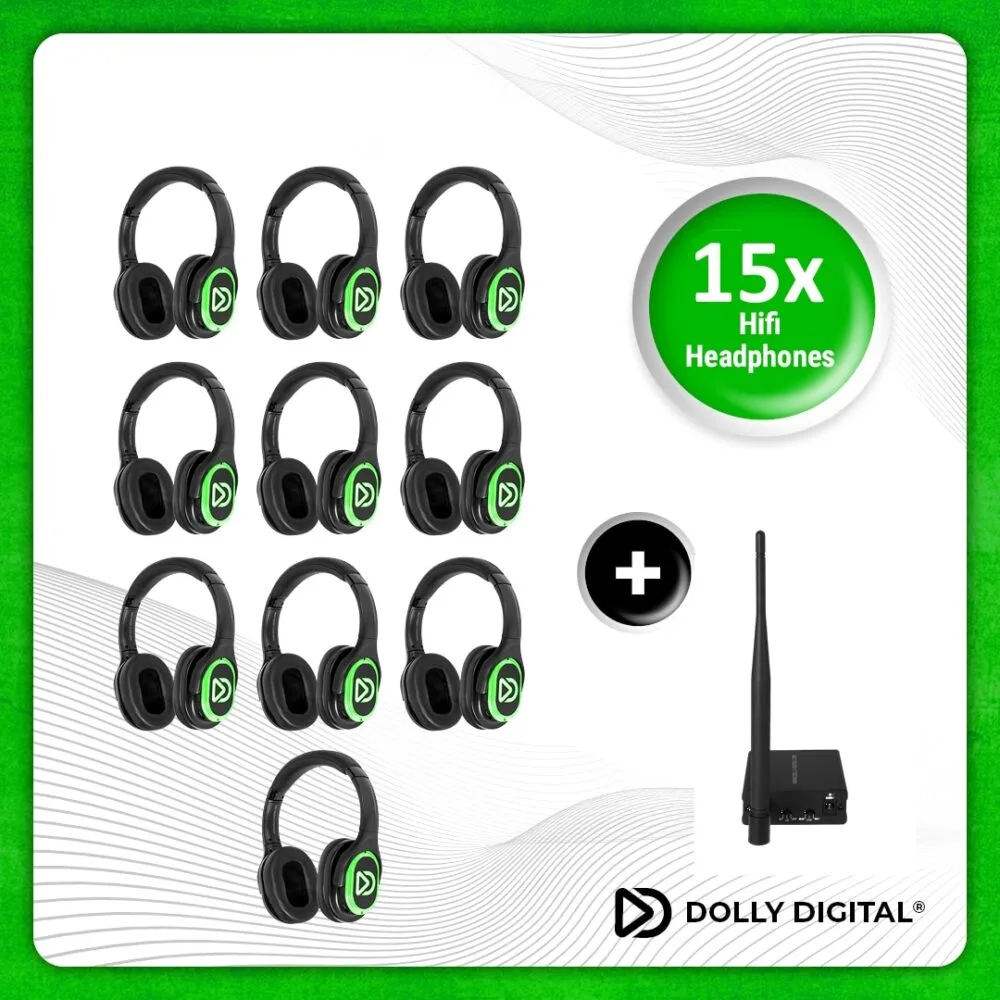 15x type RD-Pro Headsets + Premium T70 transmitter