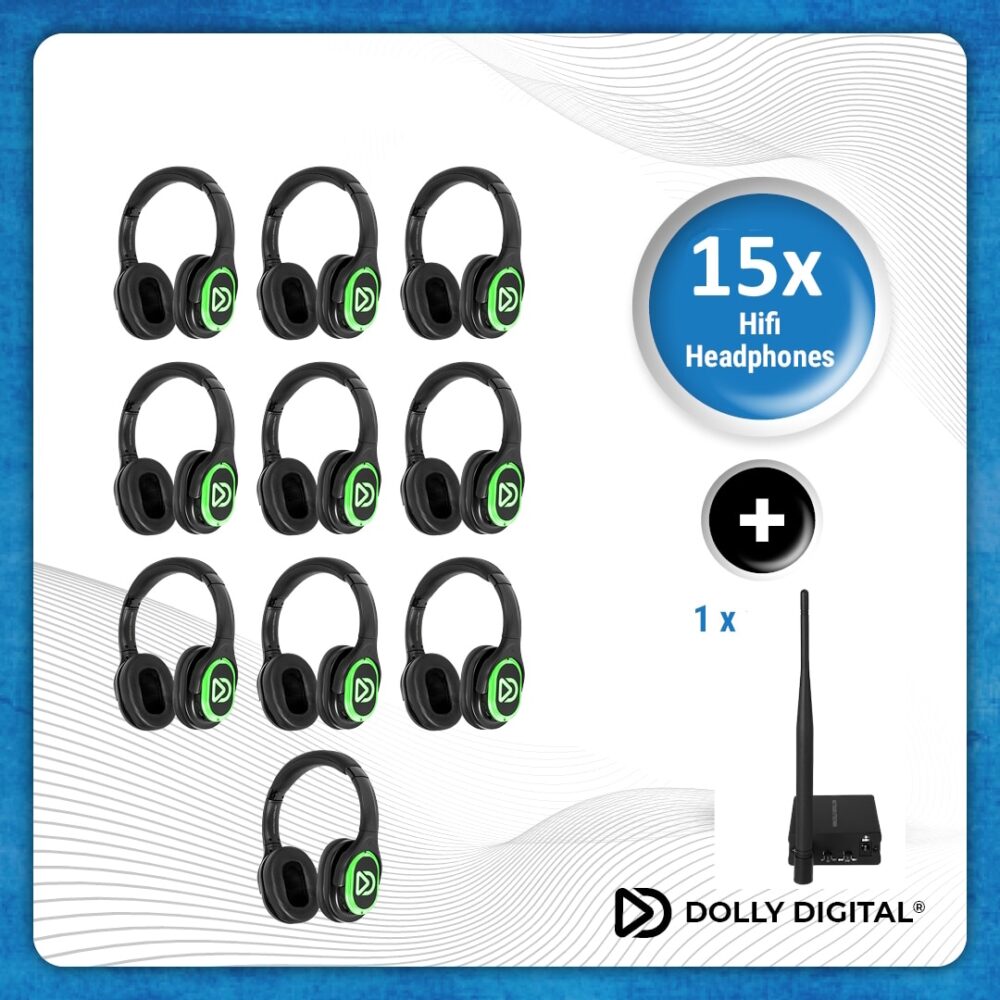 15x type RD Headsets + Premium T70 zender