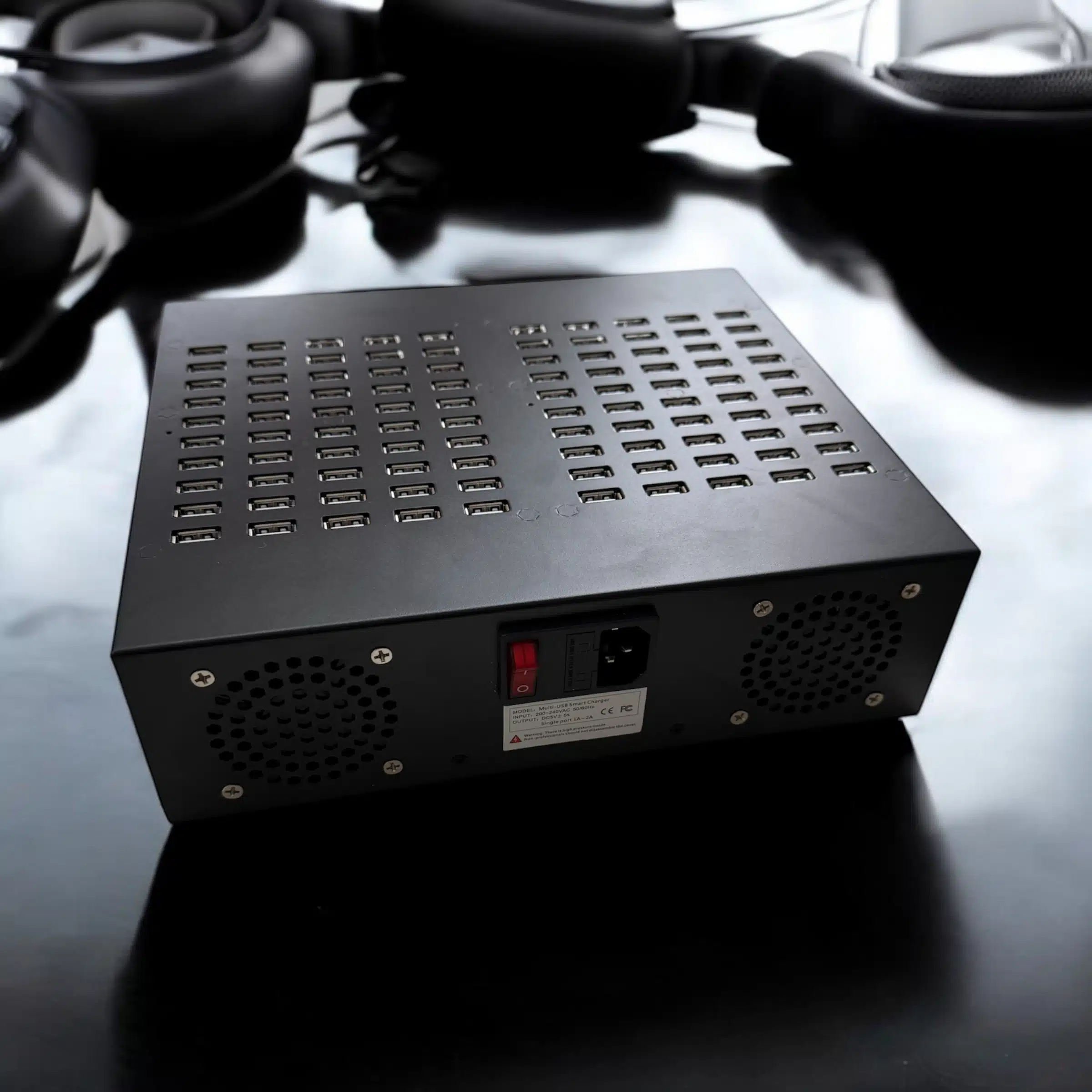 100-Port-Ladestation USB-100-500W