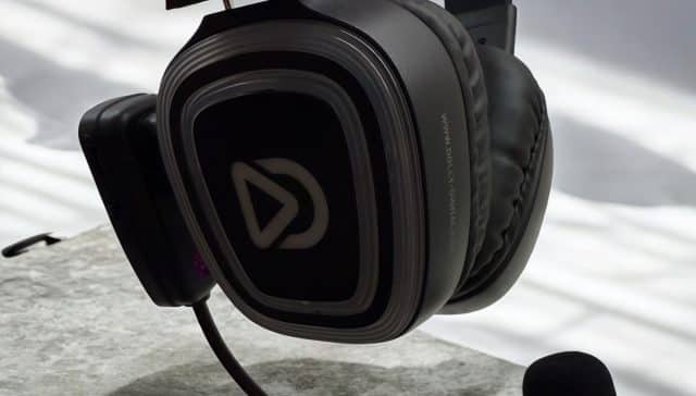 Nieuw, de FD-Pro-M draadloze koptelefoon met draadloze headmounted microfoon