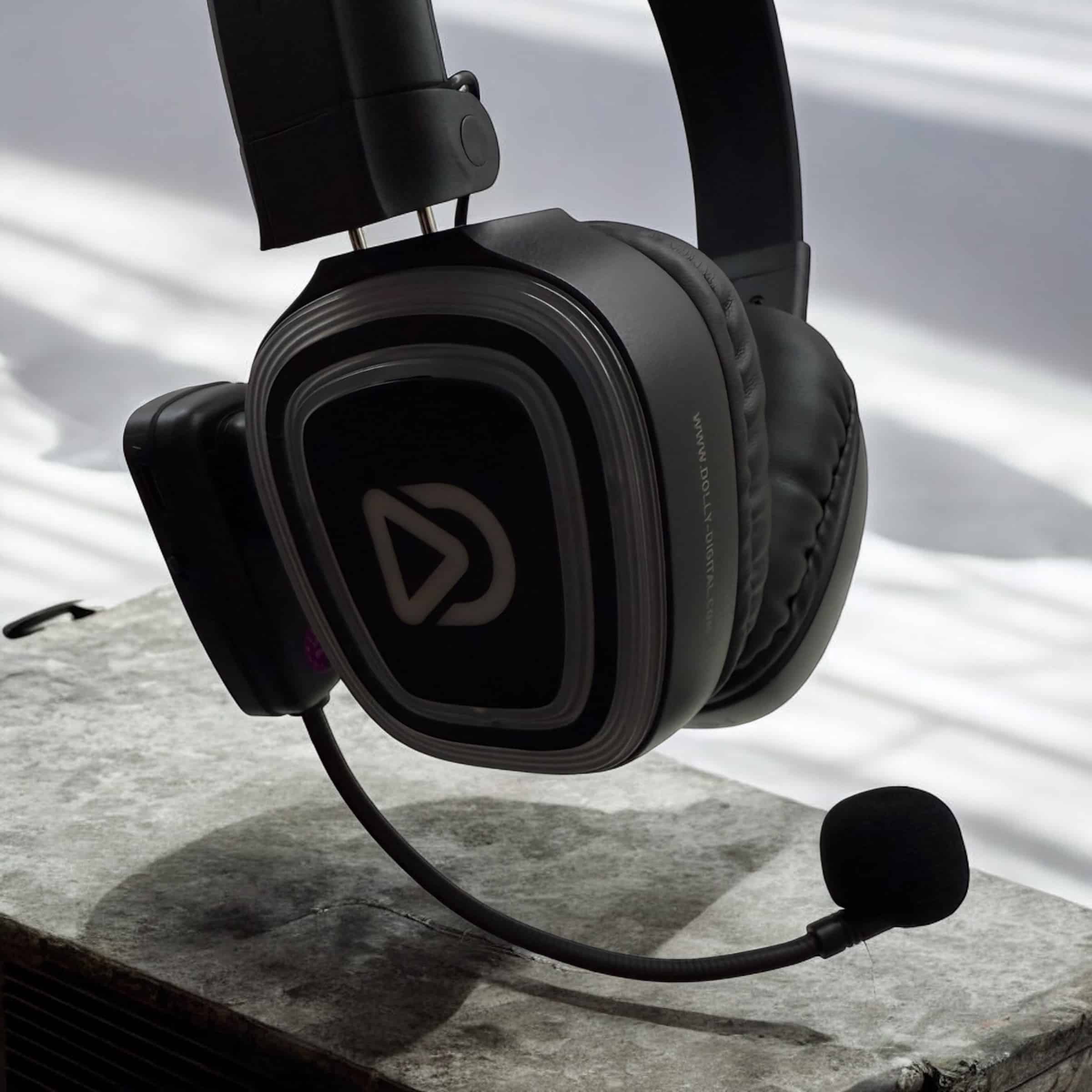 Nieuw, de FD-Pro-M draadloze koptelefoon met draadloze headmounted microfoon