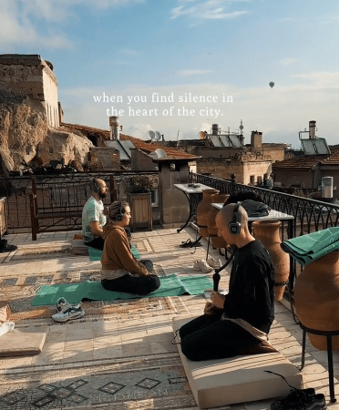 Dolly Digital Silent Disco: Elevating Rooftop Audio sessions in Morocco
