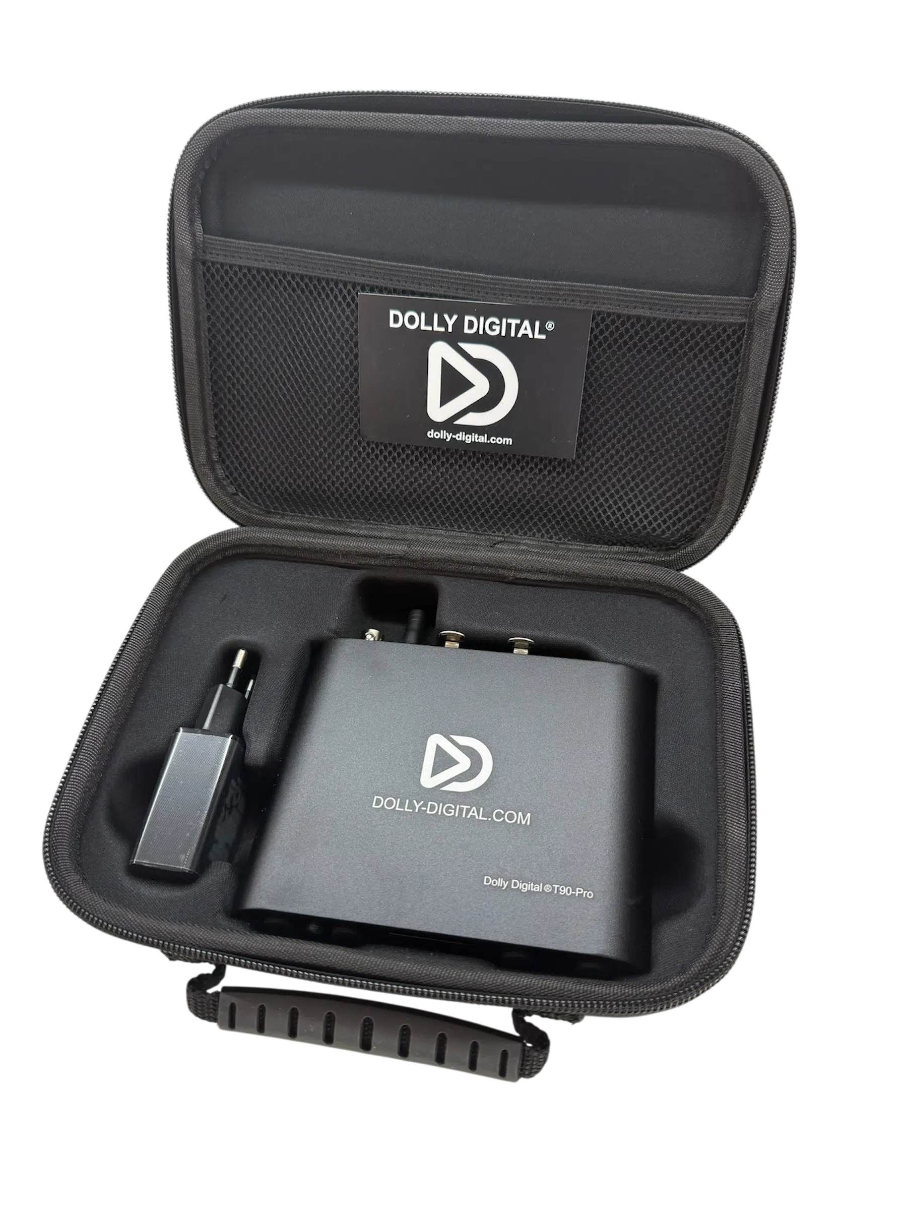 T90Pro Bluetooth-XLR-Transmitter mit integriertem Akku und Mikrofoneingang. 5 Kanäle. XLR/TRS