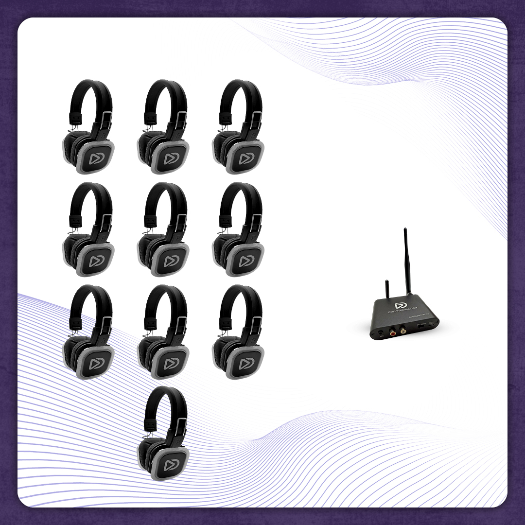 10x type BD Headsets + T80 Pro Bluetooth zender