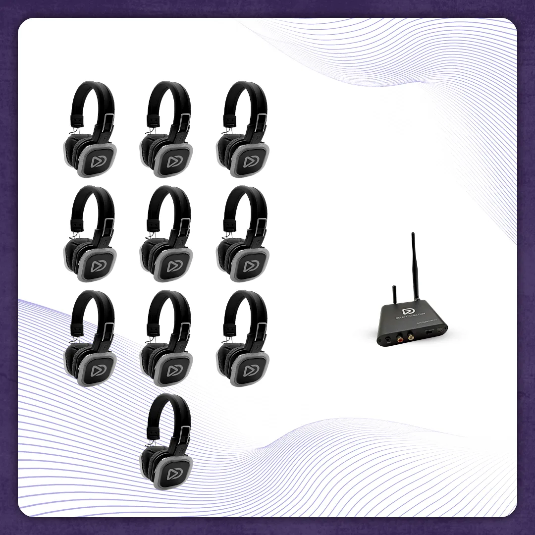 10x Type BD Headsets + T80 Pro Bluetooth Transmitter - Figure 7
